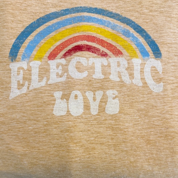 Peach Love Electric Love Graphic Tee - Picture 4 of 6